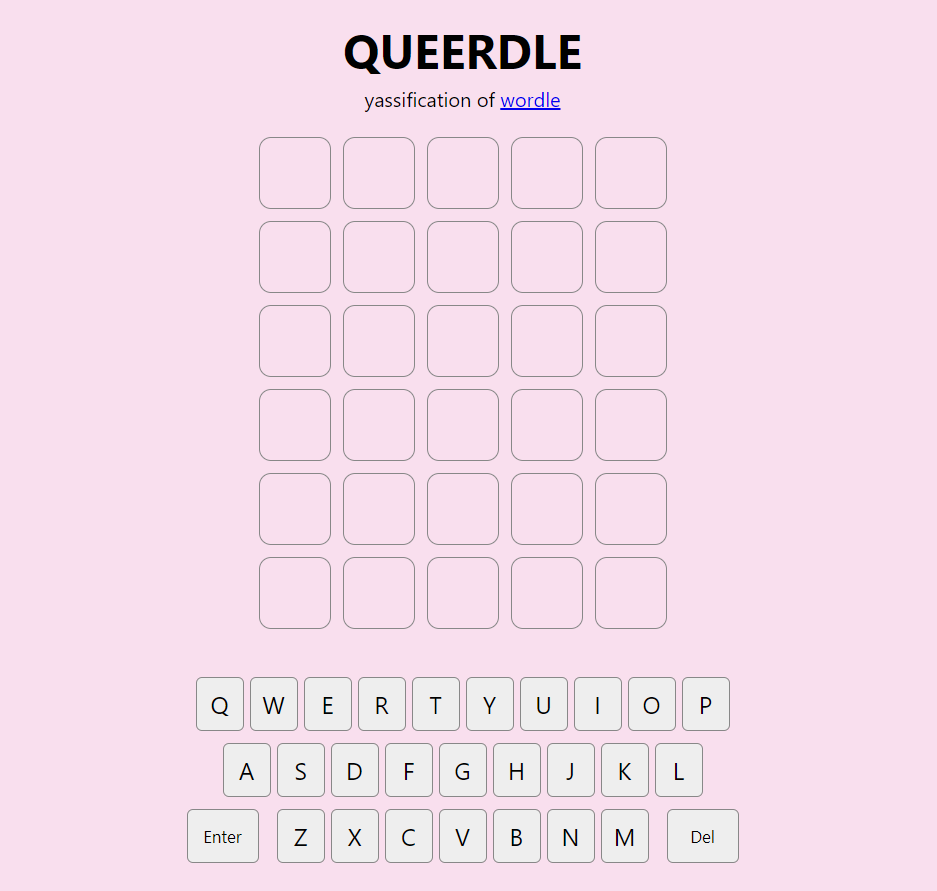 Queerdle