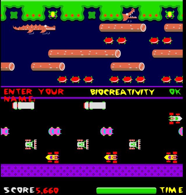 Clumpsy Frogger 2D