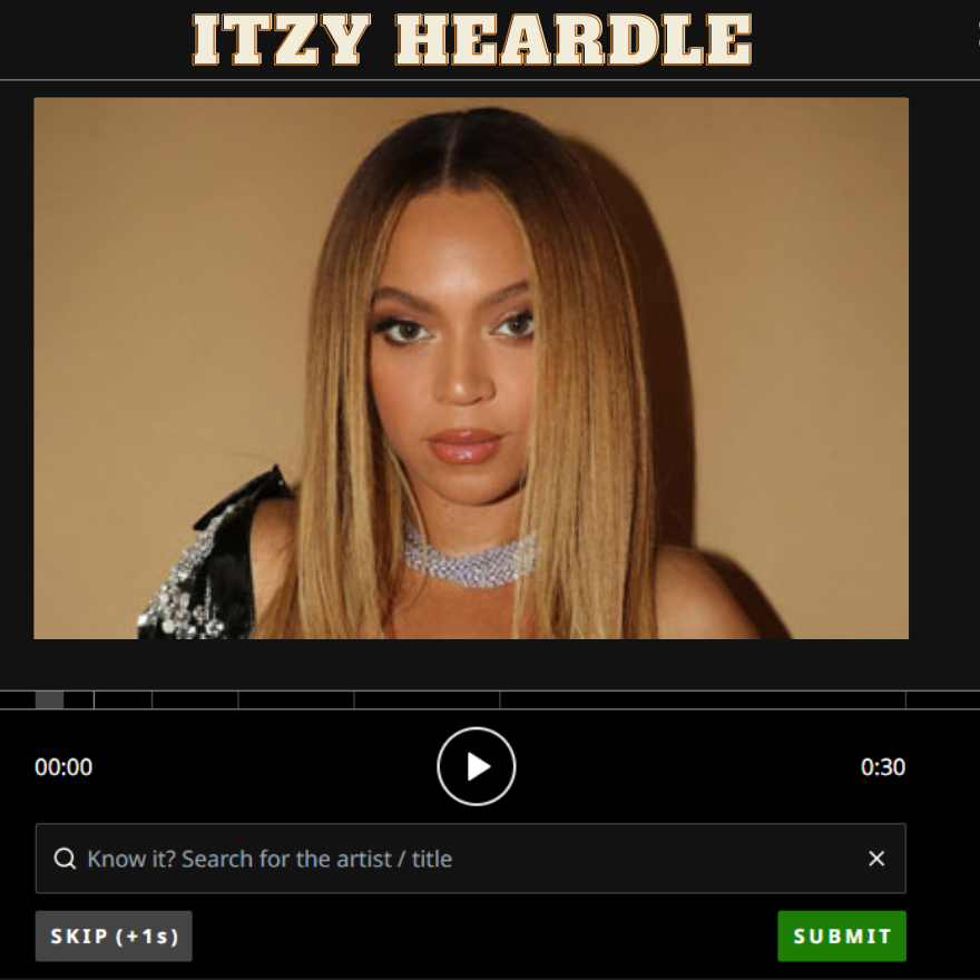 ITZY Heardle