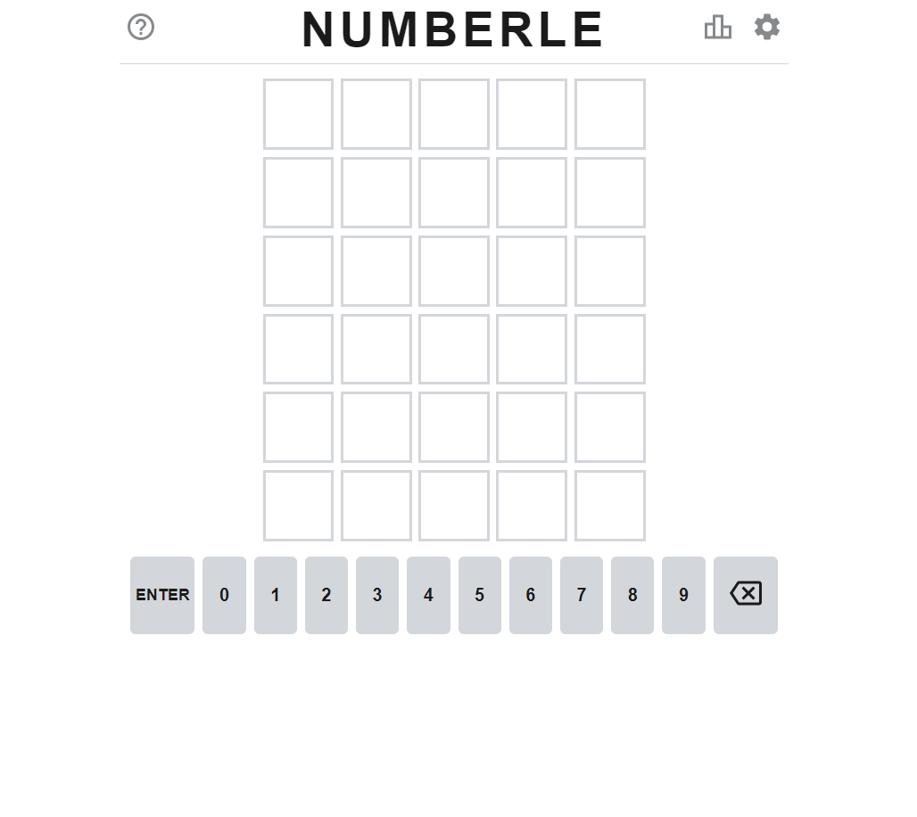 Numberle