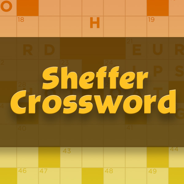 Sheffer Crossword