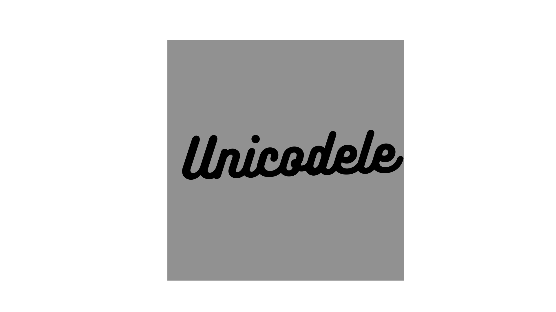 Unicodele