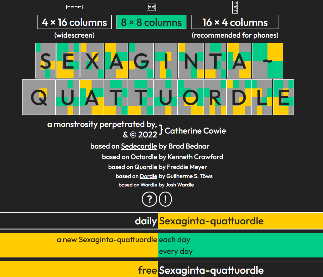 Sexaginta-quattuordle